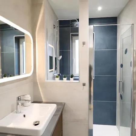 דירה Genial T4 90m2 Cosy&clim 3 Chb 2 Sdb - Tram 5min Du Centre De