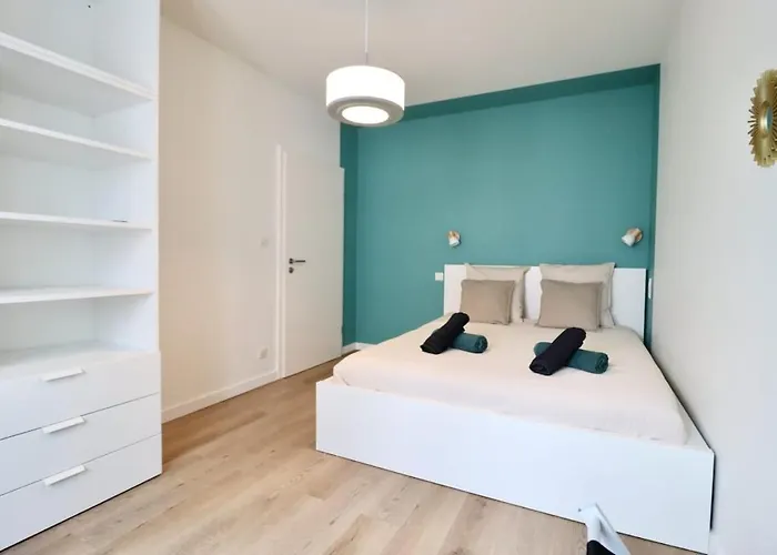 Genial T4 90m2 Cosy&clim 3 Chb 2 Sdb - Tram 5min Du Centre De