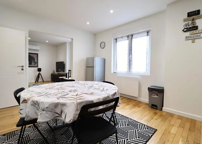 Lägenhet Genial T4 90m2 Cosy&clim 3 Chb 2 Sdb - Tram 5min Du Centre De